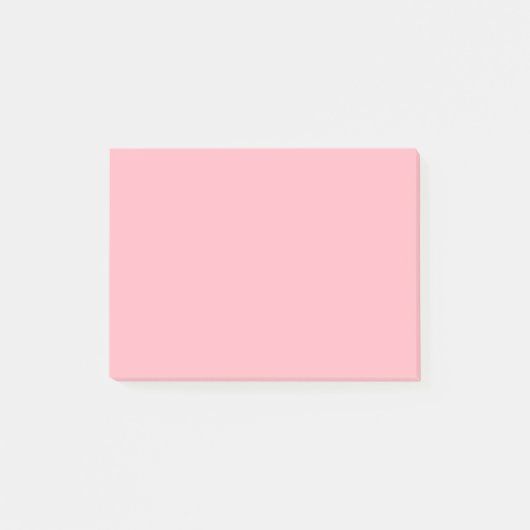 Lichtroze Effen Kleur Post-it® Notes (Voorkant)
