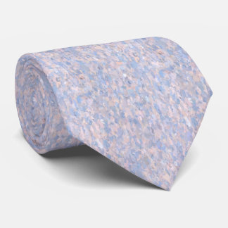 Lichtroze en blauw stropdas