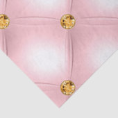 Lichtroze en Gouden Geplooid Tissuepapier (Detail)
