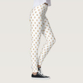 Lichtroze en gouden juweel leggings (Rechts)