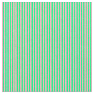 Lichtroze en groen gekleurd Stripes Patroon Stof