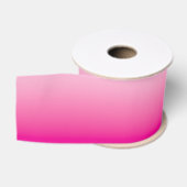 Lichtroze en heetroze ombre grosgrain lint (Spoel)