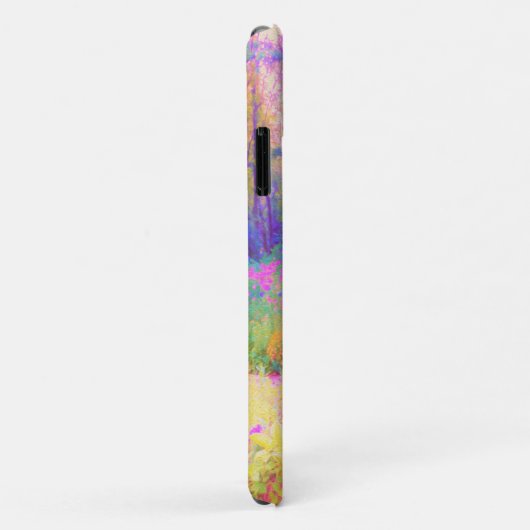 Lichtroze en koraaltuin Case-Mate iPhone case (Achterkant/rechts)