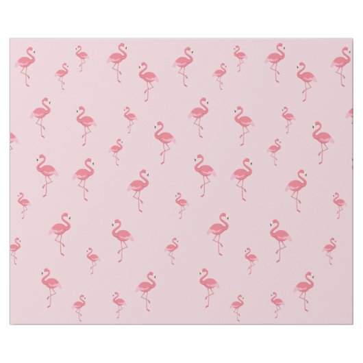 lichtroze flamingpatroon cadeaupapier (Vlak)