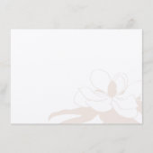 Lichtroze Flower Lily Eenvoudig Modern Briefpapier Bedankkaart (Voorkant)