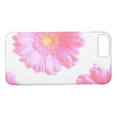 Lichtroze gerbera daisy Case-Mate iPhone case (Achterkant (Horizontaal))