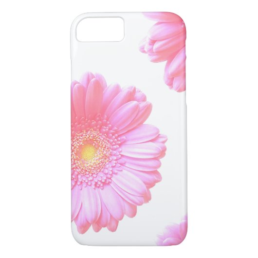 Lichtroze gerbera daisy Case-Mate iPhone case (Achterkant)