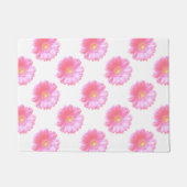 Lichtroze gerbera daisy deurmat (Voorkant)