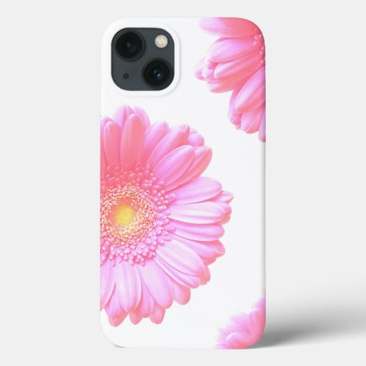 Lichtroze gerbera daisy Hoesje-Mate iPhone case (Achterkant)