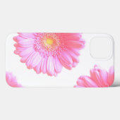 Lichtroze gerbera daisy Hoesje-Mate iPhone case (Achterkant (horizontaal))