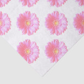 Lichtroze gerbera daisy tissuepapier (Detail)