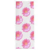Lichtroze gerbera daisy wijn cadeautas (Achterkant)