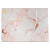 Lichtroze geschenkzakken groot cadeauzakje (Voorkant)