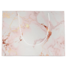 Lichtroze geschenkzakken groot cadeauzakje