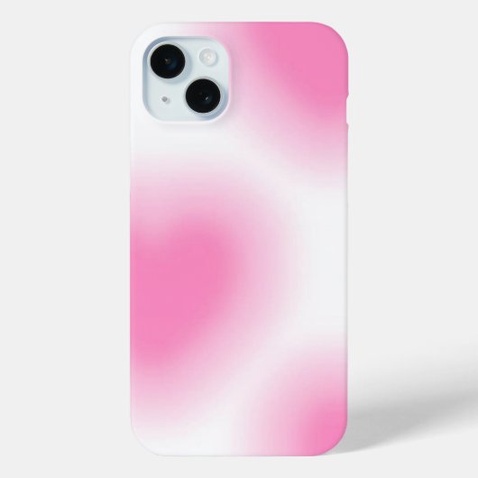 Lichtroze hart Case-Mate iPhone case (Achterkant)