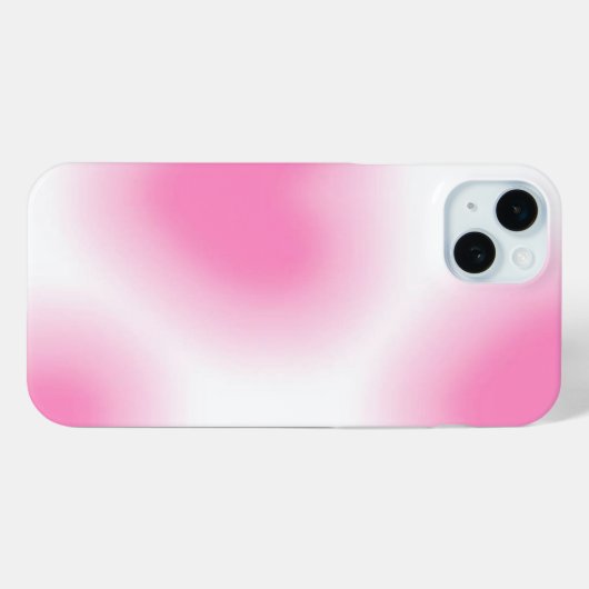 Lichtroze hart Case-Mate iPhone case (Achterkant (horizontaal))