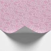 Lichtroze Kant Cadeaupapier (Hoek)
