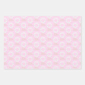 Lichtroze kerstboom Ornament Inpakpapier Vel (Voorkant 2)