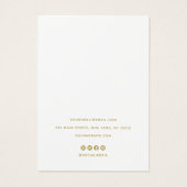 Lichtroze Ketting Display Kaart (Achterkant)