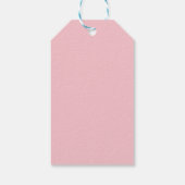 Lichtroze kleur cadeaulabel (Achterkant)
