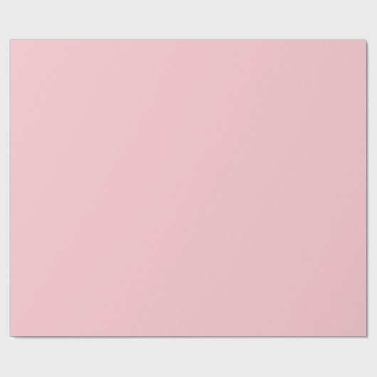 Lichtroze kleur cadeaupapier (Vlak)