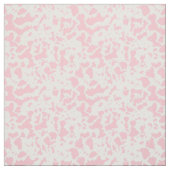 Lichtroze Koe Afdrukken Stof (Swatch)