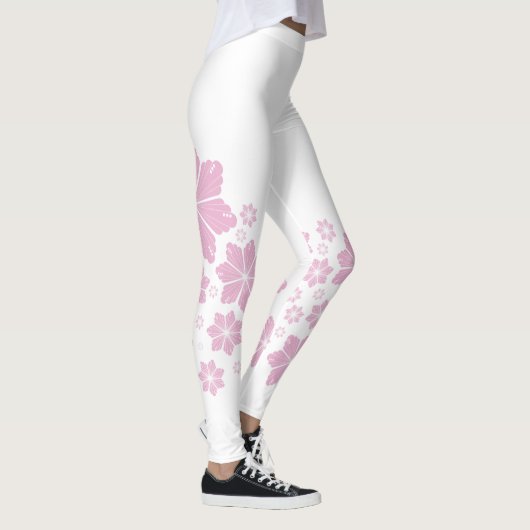 Lichtroze Leggings (Rechts)