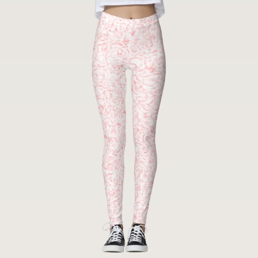 Lichtroze Leggings (Voorkant)