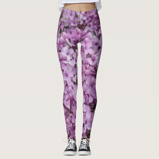 Lichtroze Leggings (Voorkant)
