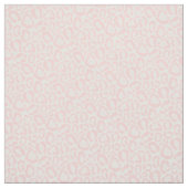 Lichtroze Leopard Animal Print Stof (Swatch)