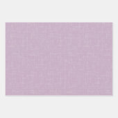 Lichtroze Linnen Inpakpapier Vel (Voorkant)