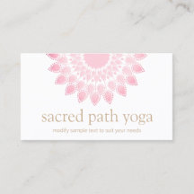 Lichtroze Lotus Flower Mandala