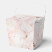 Lichtroze mandje bedankdoosjes (Voorkant)