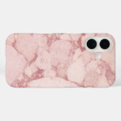 Lichtroze marmer Case-Mate iPhone case (Achterkant (horizontaal))