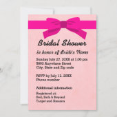 Lichtroze met hart en roze Vrijgezellenfeest Kaart (Voorkant)