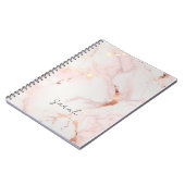 Lichtroze Notitieboek (Linkerzijde)