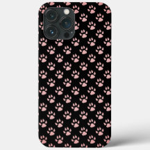 Lichtroze Paws patroon