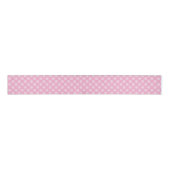 Lichtroze polaire dot grosgrain lint (Voorkant)