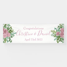 Lichtroze pony en Roos Floral Wedding