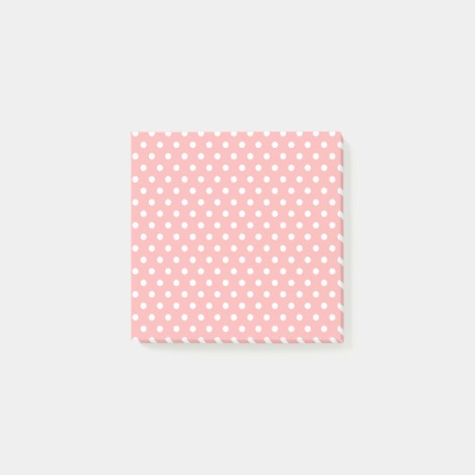 Lichtroze poolpunten Post-it notities Post-it® Notes (Voorkant)