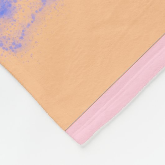 Lichtroze Popcorn Anime Ducky Fleece Deken (Hoek)