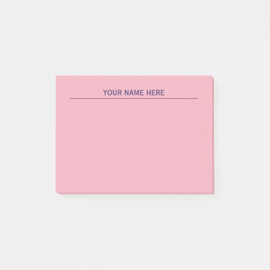Lichtroze Post-it notities Post-it® Notes (Voorkant)