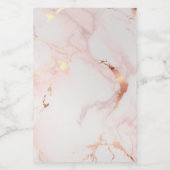 Lichtroze pot met deksel voedselcontainer etiket (Enkel label)