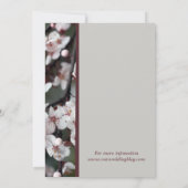 Lichtroze pruimelbruin kaart (Achterkant)