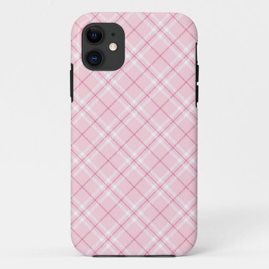 Lichtroze rand Case-Mate iPhone case (Achterkant)