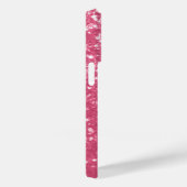 Lichtroze roos faux sparkles glitter Case-Mate iPhone case (Achterkant / Rechts)