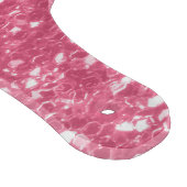 Lichtroze roos faux sparkles glitter snijplank (Hoek)