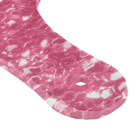 Lichtroze roos faux sparkles glitter snijplank (Hoek)