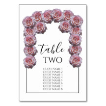 Lichtroze Rozen Bindende Gastnamen