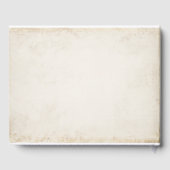 Lichtroze Rozen bruiloft Gastenboek (Achterkant)